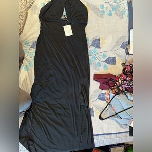 Long black dress from Forever 21 in Size M